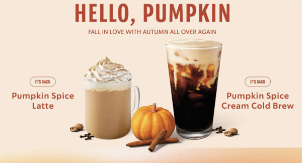 Starbucks introduced their pumpkin spice and new fall menu items even earlier this year -- a testament to consumer demand.